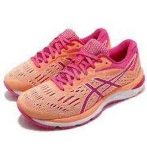 Asics Gel Cumulus 20 Running Shoes Women's Pink Orange Size 9